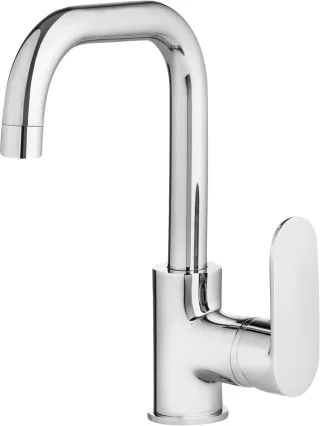 Neuesbad Serie 100 Waschtischarmatur, mit rechteckigem Auslauf, chrom NB1DEBGA_024M1