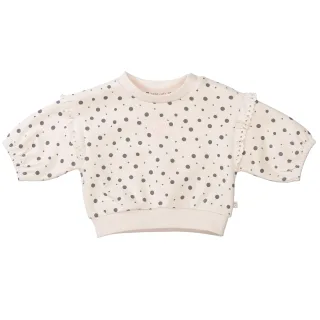 STACCATO - Md.-Sweatshirt,oversized oatmilk aop - Gr. - 68