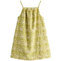 Next Trägerkleid Sommer-Trägerkleid mit Lochstickerei (1-tlg)