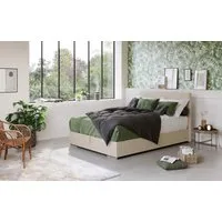 COTTA Boxbett Tom mit Bettkasten, Topper und Zierkissen, Bestseller, Unser Dauertiefpreis