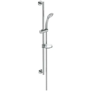 Ideal Standard Idealrain Brausekombination B9504AA 90 cm S3, mit 3-Funktionshandbrause Ø 8cm, chrom