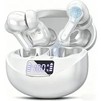 ibettertec 2026 Neue In Ear Kopfhörer, In Ear Ohrhörer, Kopfhörer kabellos Open-Ear-Kopfhörer (Noise Cancelling 50 Std Spielzeit In Ear Kopfhörer mit 6 ENC Noise Cancelling Mics, IP7 Wasserdicht Ohrhörer, Kabellose Kopfhörer mit LED-Anzeige, HiFi Ste