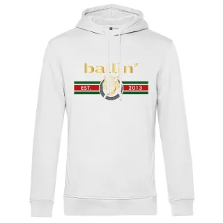 Tiger Lines Hoodie von Ballin Est. 2013 in der farbe Weiss und in größe XXL.