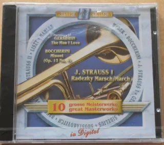 DIE GRÖSSTEN KLASSIKER - 10 Große Meisterwerke Gershwin Strauss Liszt Mahler u.a.
