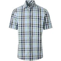 Redmond Kurzarmhemd kariert Modern Fit