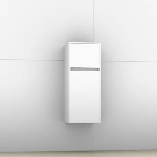 Artiqua 116 Midischrank, Weiß Hochglanz Select, 116-MLT-1-30-L-7160-125 116-MLT-1-30-L-7160-125
