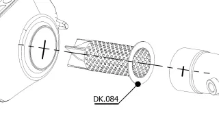 MIVV db-Killer Mittelrohr für Y.046.LHX Speed Edge