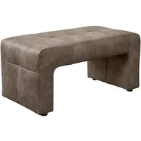 exxpo - sofa fashion Hockerbank Barista Hockerbank mit hoher Bodenfreiheit, Sitz gepolstert,Breite ca.100 cm