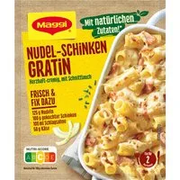 MAGGI Saucen, Maggi Fix für Nudel Schinken Gratin herzhaft in cremiger Sauce 28g