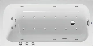 Duravit Qatego Whirlwanne Weiß 1500x750 mm - 760609000CP1000 760609000CP1000