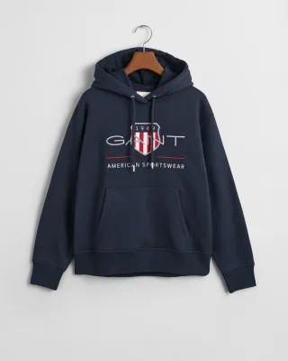 GANT - Archive Shield Hoodie evening blue - Gr. - L