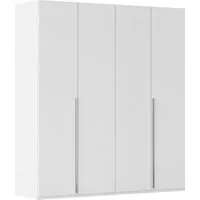 rauch Drehtürenschrank Kleiderschrank Schrank Garderobe Wäscheschrank BESTSELLER MONTCLAR (3 Ausstattungen BASIC/CLASSIC/PREMIUM (SOFT-CLOSE), Breiten 201-400 cm) Front in Glas/Hochglanz/Dekor/Grauspiegel in 5 Breiten MADE IN GERMANY