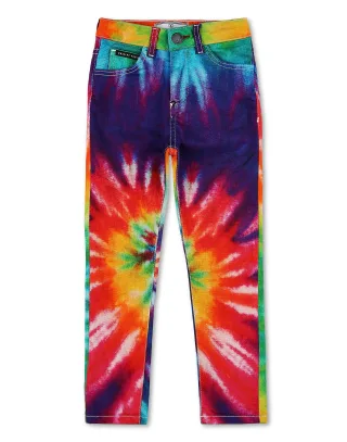 Super Hochtaillierte Jeggings Tie Dye