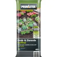 Primaster Spezialerde Primaster Zier- & Graberde torffrei 40 L, Torffrei
