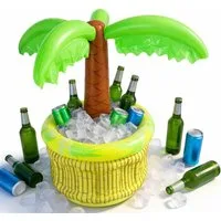 FELIXLEO Planschbecken 68cm Aufblasbarer Getränkekühler Palme Pool Eis, (1-tlg)
