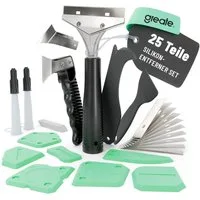 greate. Fugenkratzer Silikonentferner Werkzeug & Silikon Abzieher Set 25-teilig, (25-tlg)