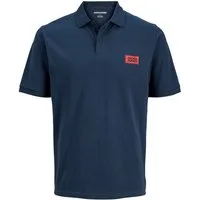 Jack & Jones Poloshirt JJRUSH POLO SS Baumwolle, regular fit