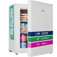 Heinrich´s Gefrierschrank mini Gefrierbox HGB 5288 W, 63,1 cm hoch, 47,3 cm breit, Tiefkühltruhe 4 Sterne Ideal für Büro Camping Outdoor Gefrierfach
