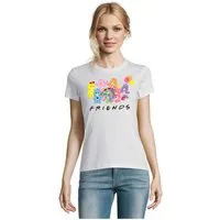 Blondie & Brownie T-Shirt Süßes Friends Glücksbärchis Care Bears Fun Damen Motiv Damen T-Shirt Sweet Friends Lucky Bears Care Bears Motiv Freizeitshirt
