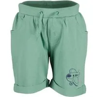 Blue Seven Sweatshorts Blue Seven Baby Jungen Sweatshorts Shorts kurze Hose Flugzeug grün (1-tlg., kein Set)