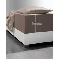 fleuresse Spannbettlaken Comfort XL, Mako-Jersey, Gummizug: rundum, (1 Stück), Mako-Jersey, für Matratzen bis 40 cm Höhe, Bettlaken, Spannbetttuch
