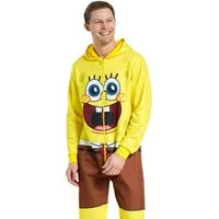Opposuits Kostüm SpongeBob Onesie, Megagemütlicher Einteiler - offizielles Spongebob-Kostüm!