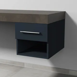Sanipa Anbau-/Solitärschrank 2morrow (G3350) 340x350x520 Marine-Matt, G33501R G33501R