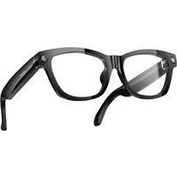 blackview LED-Brille AI BV100 Smarte Audio-Sonnenbrille mit 8MP Kamera & KI-Assistent ENC-Telefonie, 1200P Video, KI-Assistent, 5h Akku, Open-Ear Audio