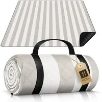 Picknickdecke HOEL® Picknickdecke 200x200 cm wasserabweisend + isoliert XXL, HOEL