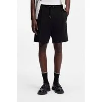 HUGO Sweatshorts Dimacshort Regular Fit, Baumwoll-Mix, Eingrifftaschen