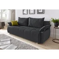COLLECTION AB Schlafsofa Funtastic, B: 212 cm, Liegel. 145x187 cm, Bettfunktion, Bettkasten, Armteilverstellung & 1 Zierkissen, Federkern