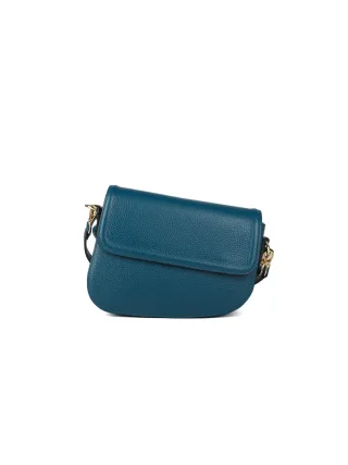 Giulia Monti Schultertasche Dunkelpetrol