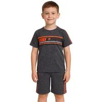 Fashion Boy T-Shirt & Bermudas T-Shirt + Shorts 2er Set Bermuda Sweatshorts Sommer Sommerset JS669e (Set, T-Shirt+Shorts)