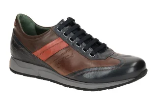 Galizio Torresi Halbschuhe 314428 blau glattleder Gummisohle herausnehmbare I...