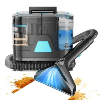 [EU Direct] INSE C8 Portable Carpet Cleaner Machine, Self Cleaning, 20Kpa Powerful Suction,Large Capacity Dual Water Tan