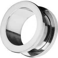 Taffstyle Plug Ohr Tunnel Piercing Schraubverschluss 3mm bis 48mm viele Farben (Flesh Tunnel Ohr Plug Piercing aus 316L Chirurgenstahl in 9 Farben)