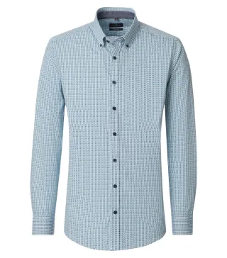 CASAMODA - Casual Fit: Freizeithemd blau - Gr. - XL