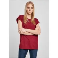 URBAN CLASSICS Rundhalsshirt Ladies Organic Extended Shoulder Tee