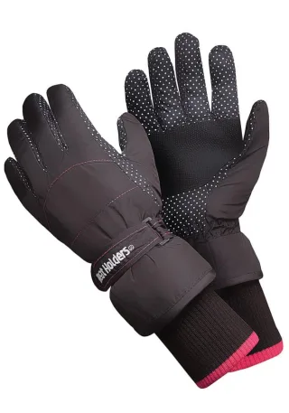 Extra gepolsterte, wasserdichte, isolierte, thermische Winter-Skihandschuhe für Damen