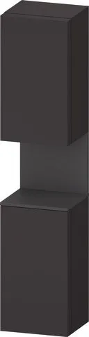 Duravit Qatego Hochschrank Graphit Supermatt 400x360x1760 mm - QA1346L49800010 QA1346L49800010