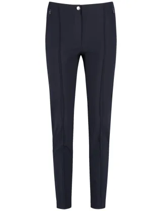 GERRY WEBER Edition - Stretchhose Skinny Fit SAN꞉YA blau - Gr. - 36
