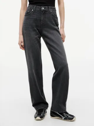 Tommy Jeans (PVH Group) - SOPHIE LW STR BI0187 Denim Black - Gr. - 30