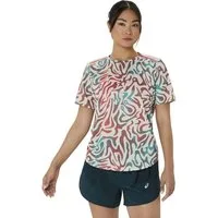 Asics Laufshirt ROAD ALL OVER PRINT SS TOP