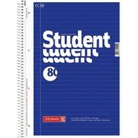 BRUNNEN Collegeblock Student, A4, gelocht, mit Mikroperforation und Ausreißhilfe