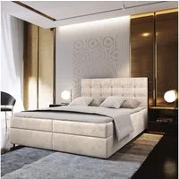 Masseno Boxbett GLOS 140x200 cm mit Bonell Matratze und Topper