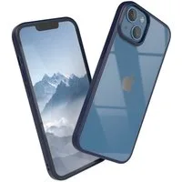 EAZY CASE Handyhülle Bumper Case für Apple iPhone 13 6,1 Zoll, Handyhülle Dünn mit Kameraschutz Hybrid Handyhülle Rand Nacht Blau
