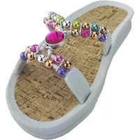 Linea Scarpa Linea Scarpa Syros modische Badeschuhe Pantoletten mit Fußbett Damen Schlappen