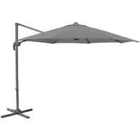 SVITA Ampelschirm Sonnenschirm, LxB: 290,00x290,00 cm, Ampelschirm, stufenlos höhenverstellbar stufenlos neigbar 360° verstellbar