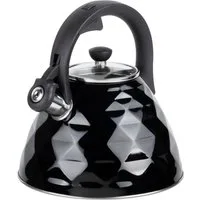 RESTO Kitchenware Wasserkessel Almaaz, im Geschenkkarton, Edelstahl 18/10 (2-tlg), Flötenkessel, geeignet für alle Herdarten, auch Induktion