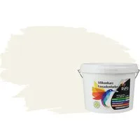 RyFo Colors Fassadenfarbe Silikonharz Fassadenfarbe Weißtöne, 1 L ca. 6 m², Wasserabweisend, diffusionsfähig, schützt vor Schmutz, UV-beständig